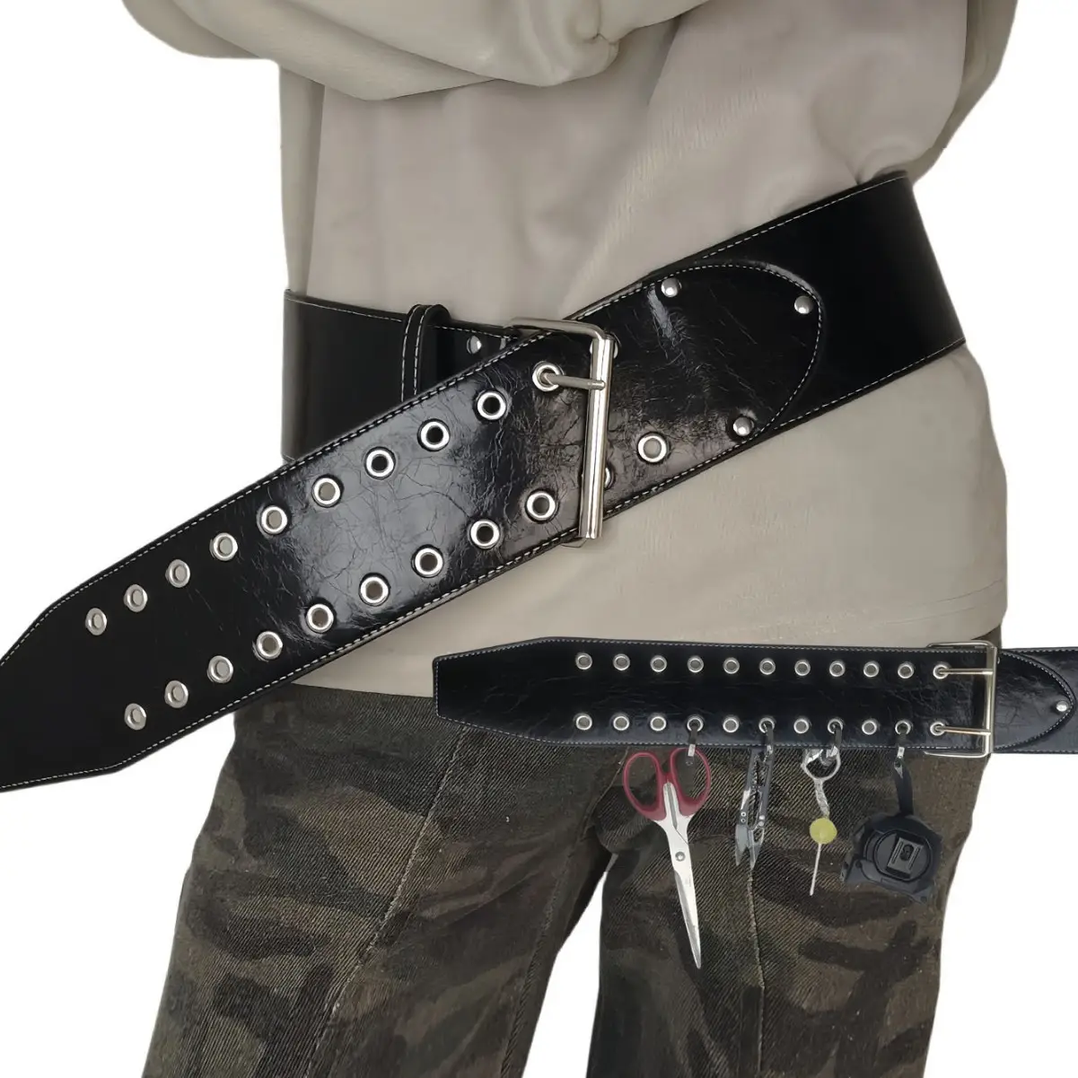 Tactical Multi-Pocket Belt for Electrician Woodworker - Image 6
