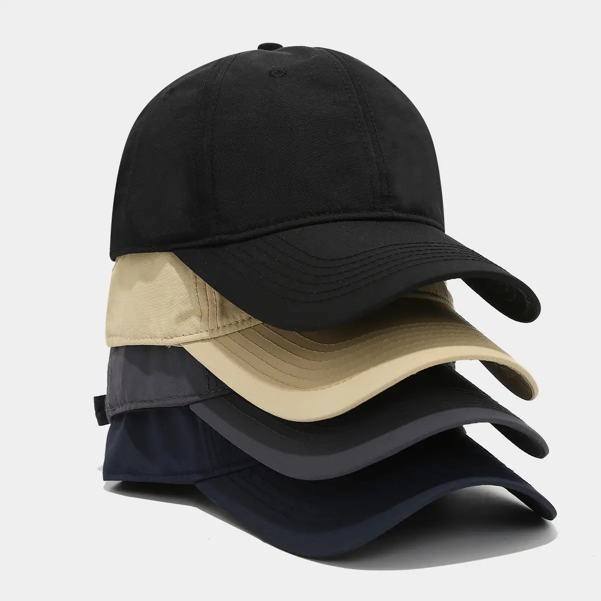 Black Vintage Cap Women Spring Summer Sports Cap