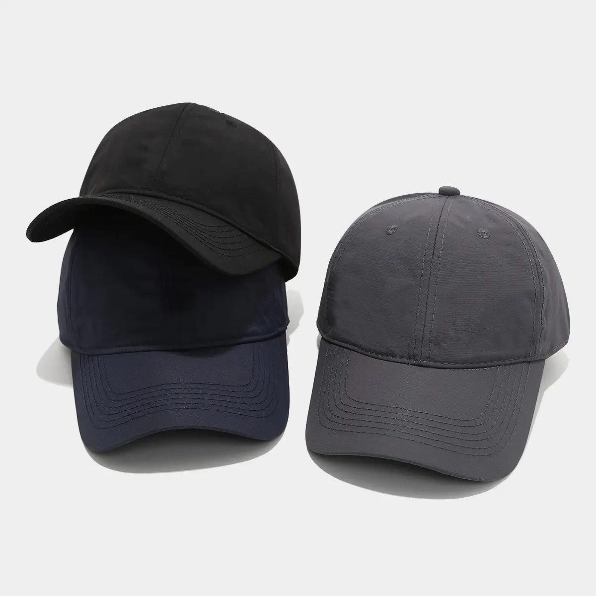Black Vintage Cap Women Spring Summer Sports Cap — feature 3
