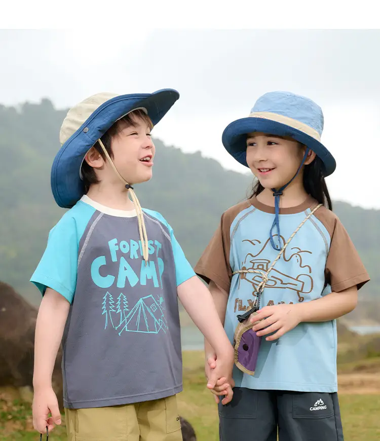 Pink Heart Print T-Shirt for Kids Summer Wear — feature 20
