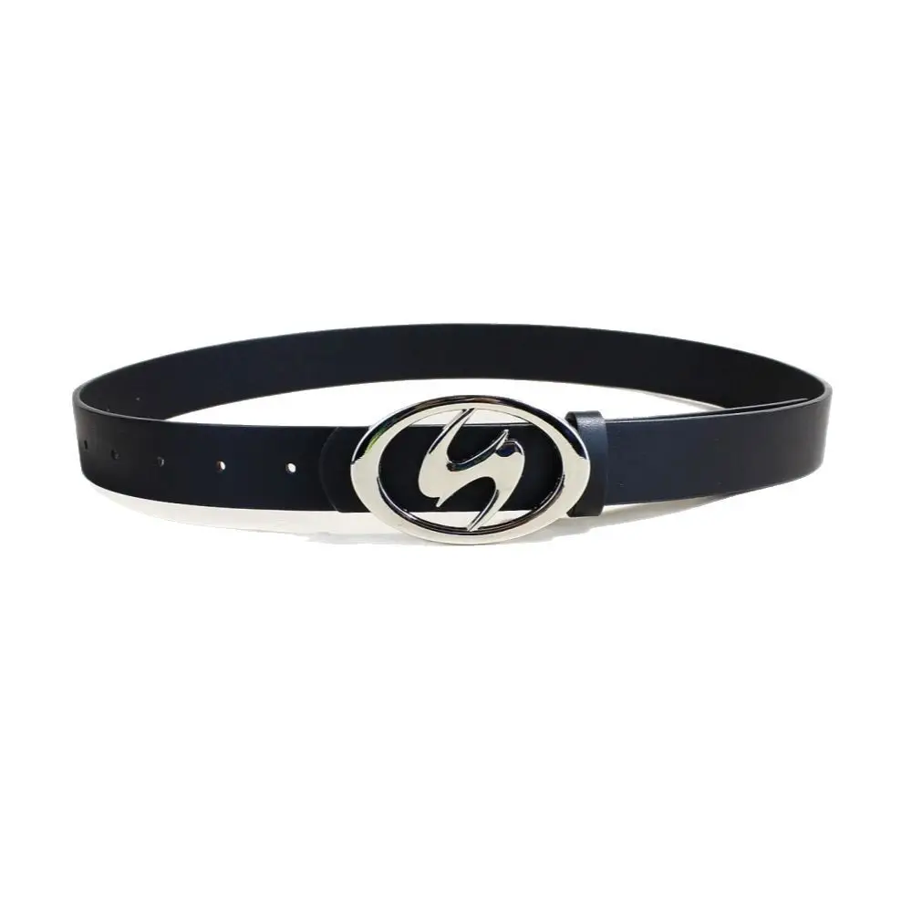 Ins Style Metal Snap Belt Women Pink Black - Image 12