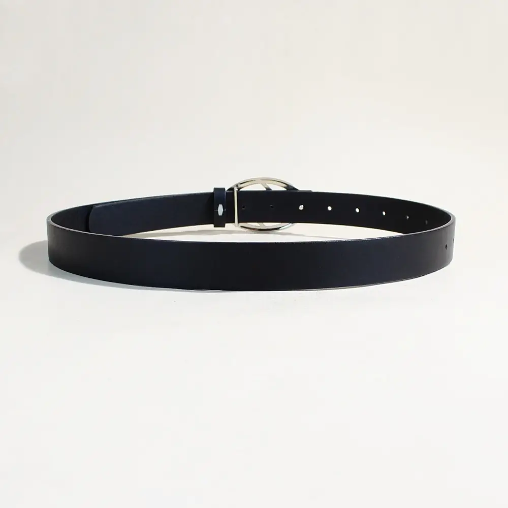 Ins Style Metal Snap Belt Women Pink Black — feature 6