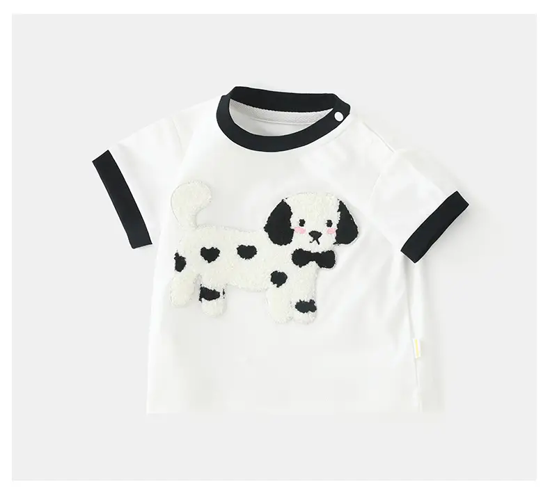 Korean Style Baby T-Shirt White Soft Cotton 2025 — feature 14