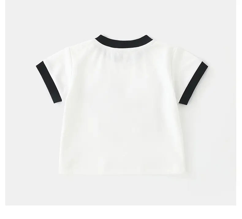 Korean Style Baby T-Shirt White Soft Cotton 2025 — feature 15