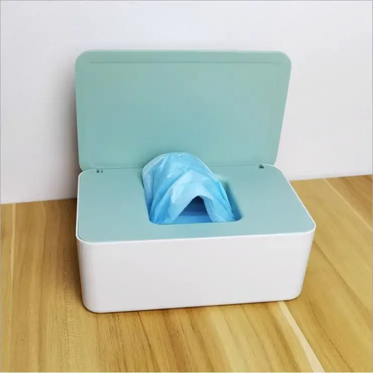 White One-Click Tissue Box for Home Office - Image 11