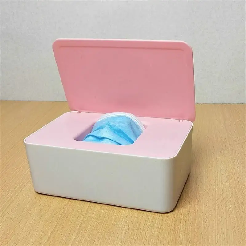 White One-Click Tissue Box for Home Office - Image 12