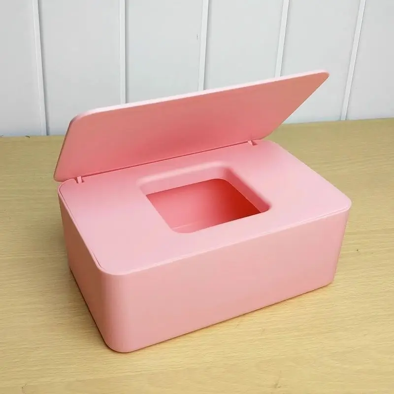 White One-Click Tissue Box for Home Office - Image 9
