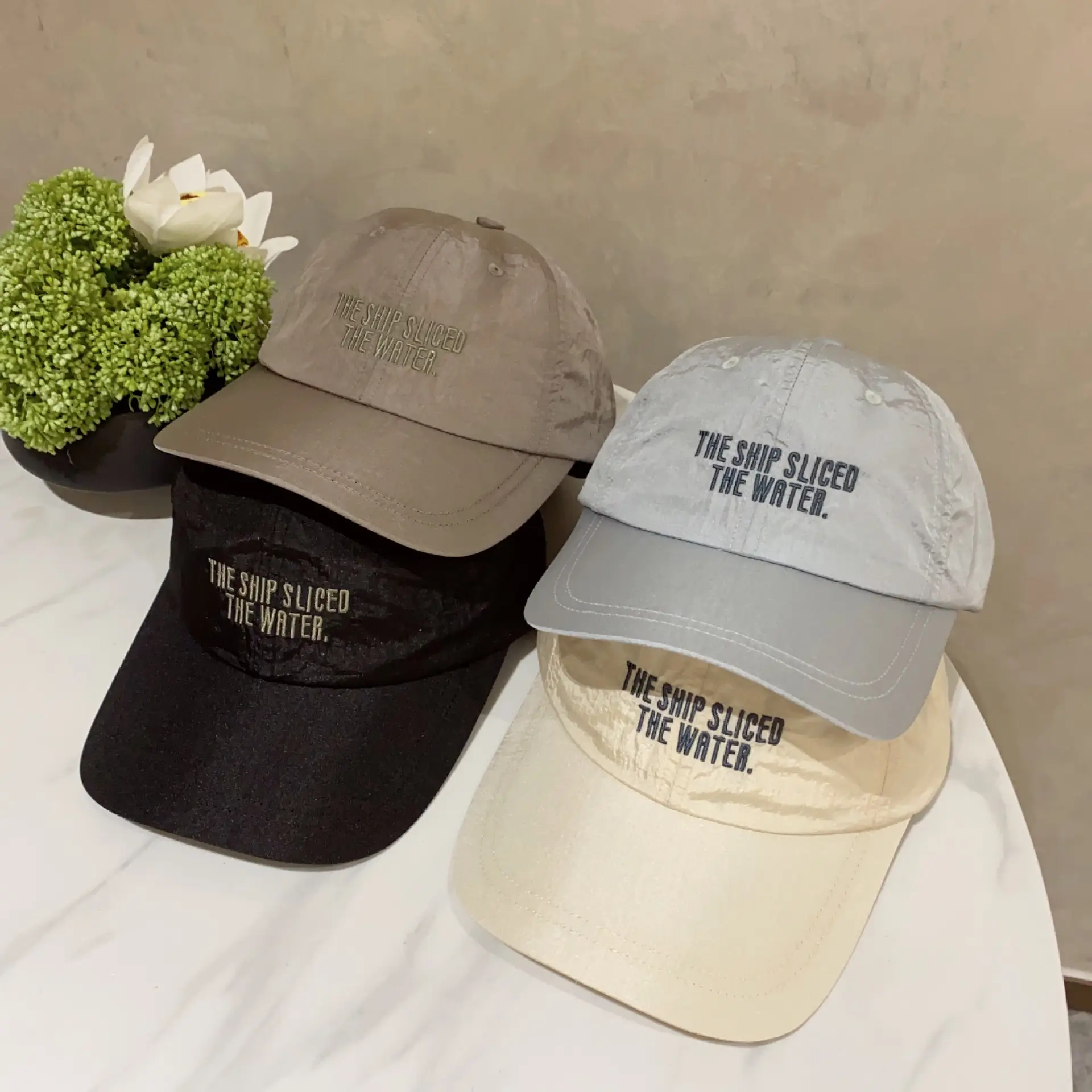 Korean Style Thin Letter Embroidered Baseball Caps for Men Women - Image 6