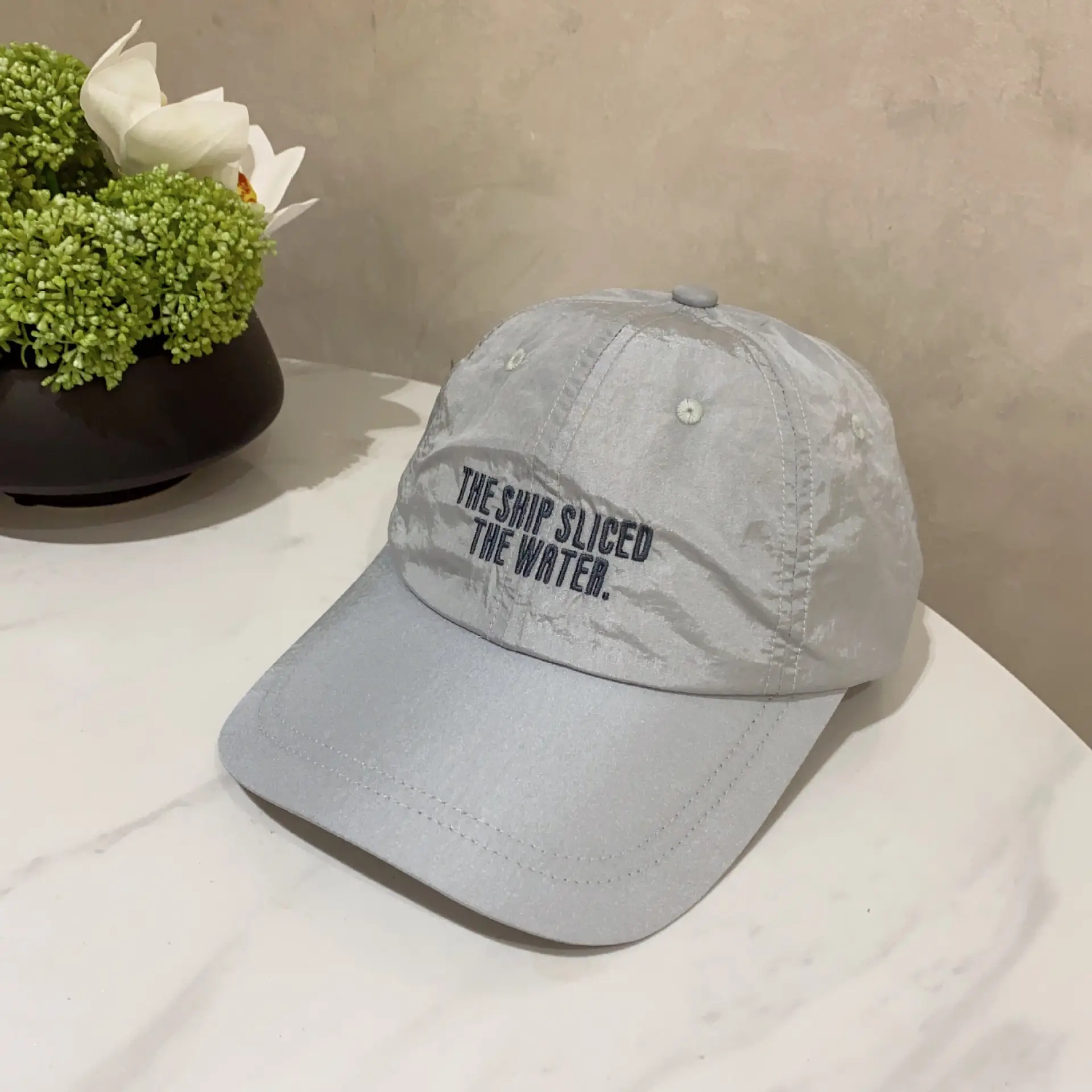 Korean Style Thin Letter Embroidered Baseball Caps for Men Women - Image 4
