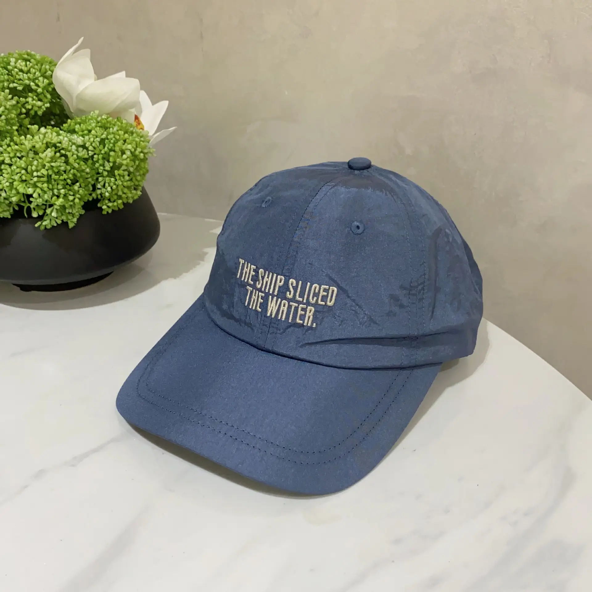 Korean Style Thin Letter Embroidered Baseball Caps for Men Women - Image 5