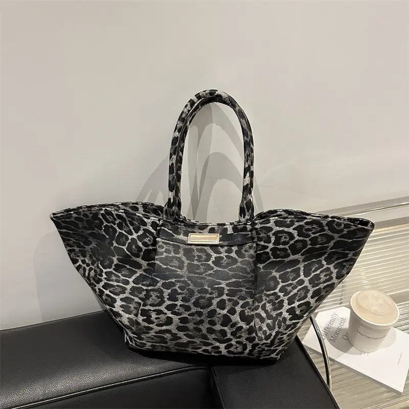 Leopard Print Women's Shoulder Bag 2025 Summer - Image 7