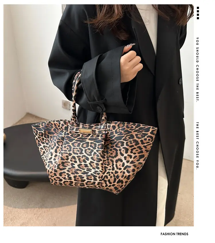 Leopard Print Women's Shoulder Bag 2025 Summer — feature 1