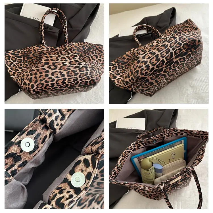 Leopard Print Women's Shoulder Bag 2025 Summer — feature 7