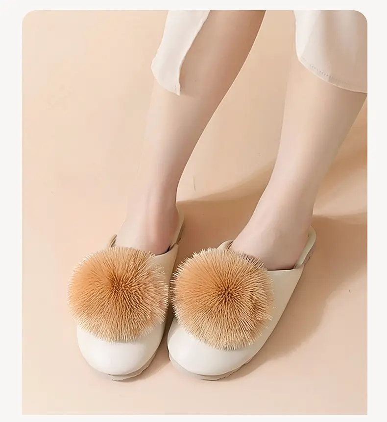 Spring and Autumn Silky Satin National Style Plaid Home Slippers Indoor Silent Anti-Slip Home Cotton Slippers Women's One Piece Dropshipping — feature 21