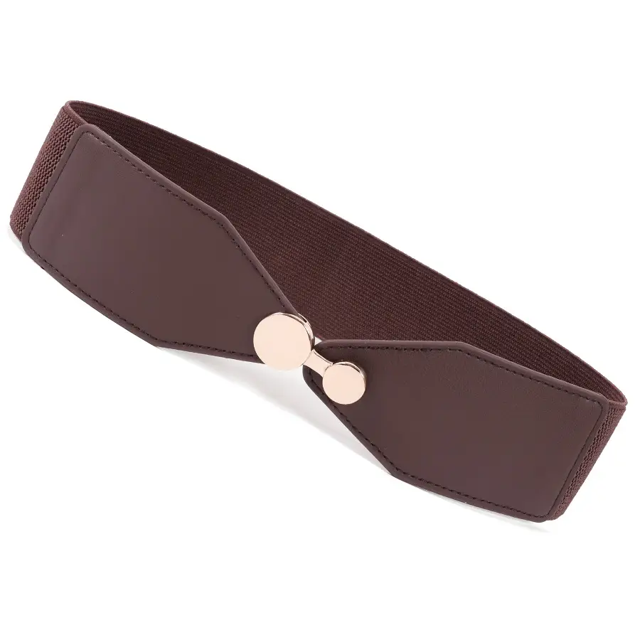 Korean Belt with Buckle for Women 6cm Elastic - Image 4