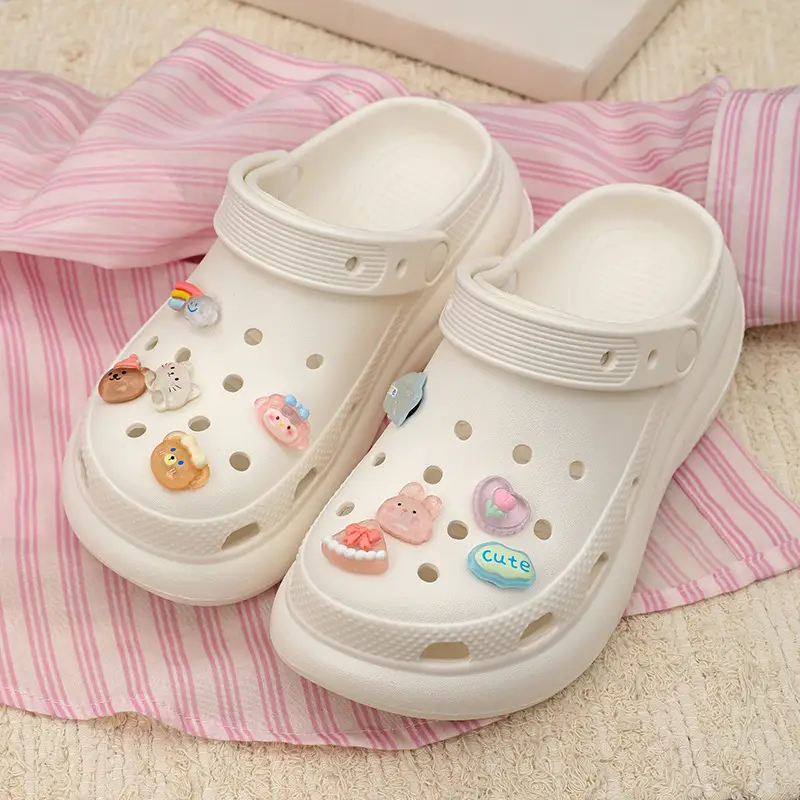 Qidan Shoe Factory Girl's Heart Cave Shoes Women's Summer Soft Sole Home Outdoor Non-Slip Beach Shoes Women's Toe Sandals - Image 10