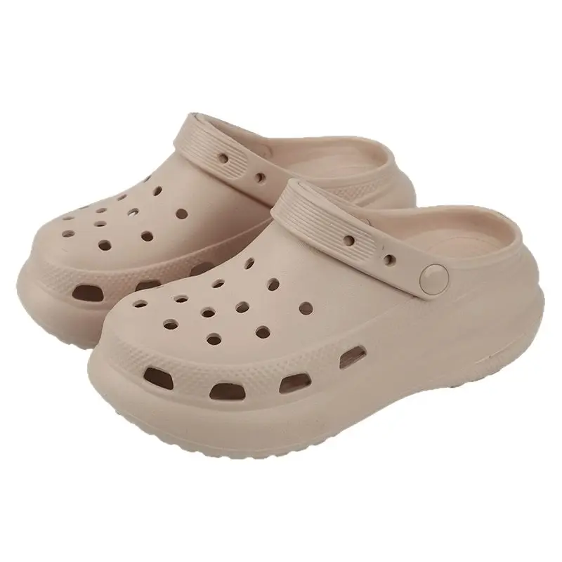 Qidan Shoe Factory Girl's Heart Cave Shoes Women's Summer Soft Sole Home Outdoor Non-Slip Beach Shoes Women's Toe Sandals - Image 13