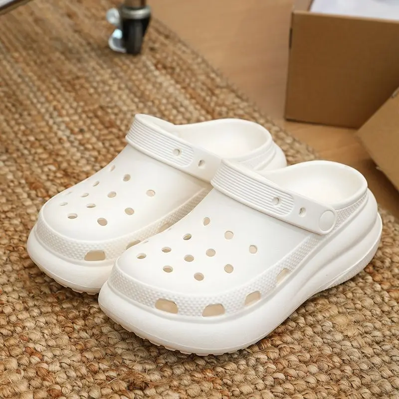 Qidan Shoe Factory Girl's Heart Cave Shoes Women's Summer Soft Sole Home Outdoor Non-Slip Beach Shoes Women's Toe Sandals - Image 7