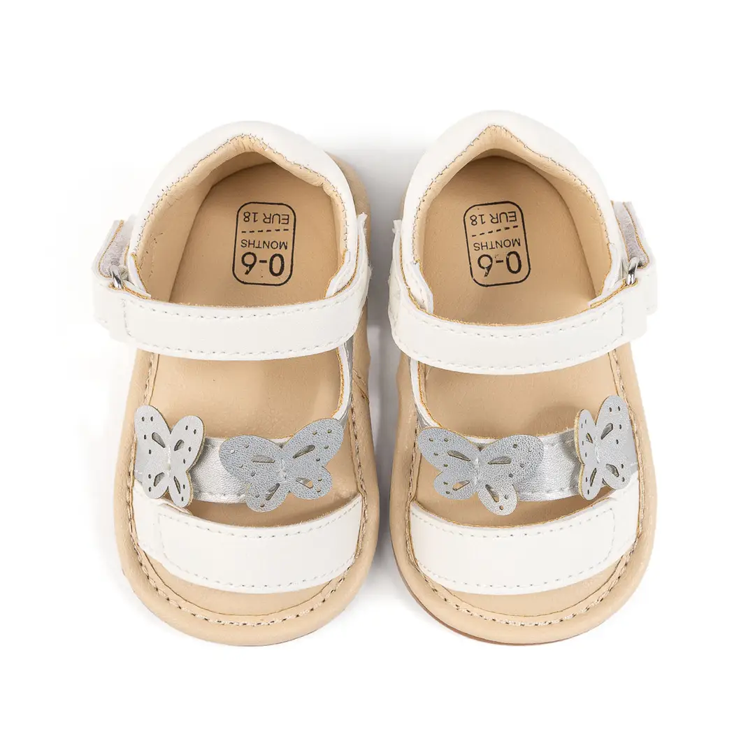 Cross-border New Baby Girl Sandals 2025 Summer Baby Toddler Shoes Korean Style Butterfly Velcro Baby Shoes — feature 15