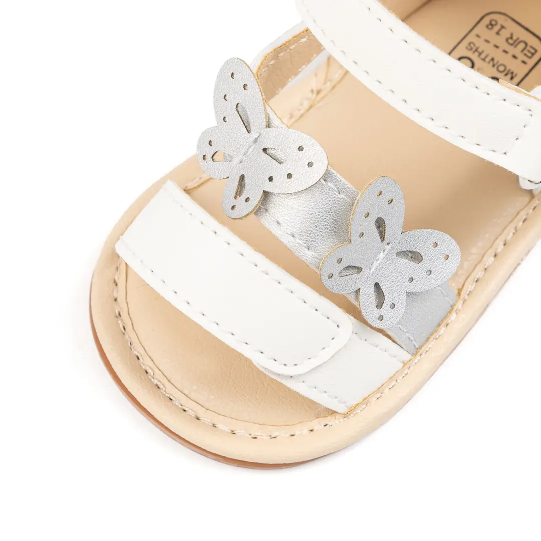 Cross-border New Baby Girl Sandals 2025 Summer Baby Toddler Shoes Korean Style Butterfly Velcro Baby Shoes — feature 16