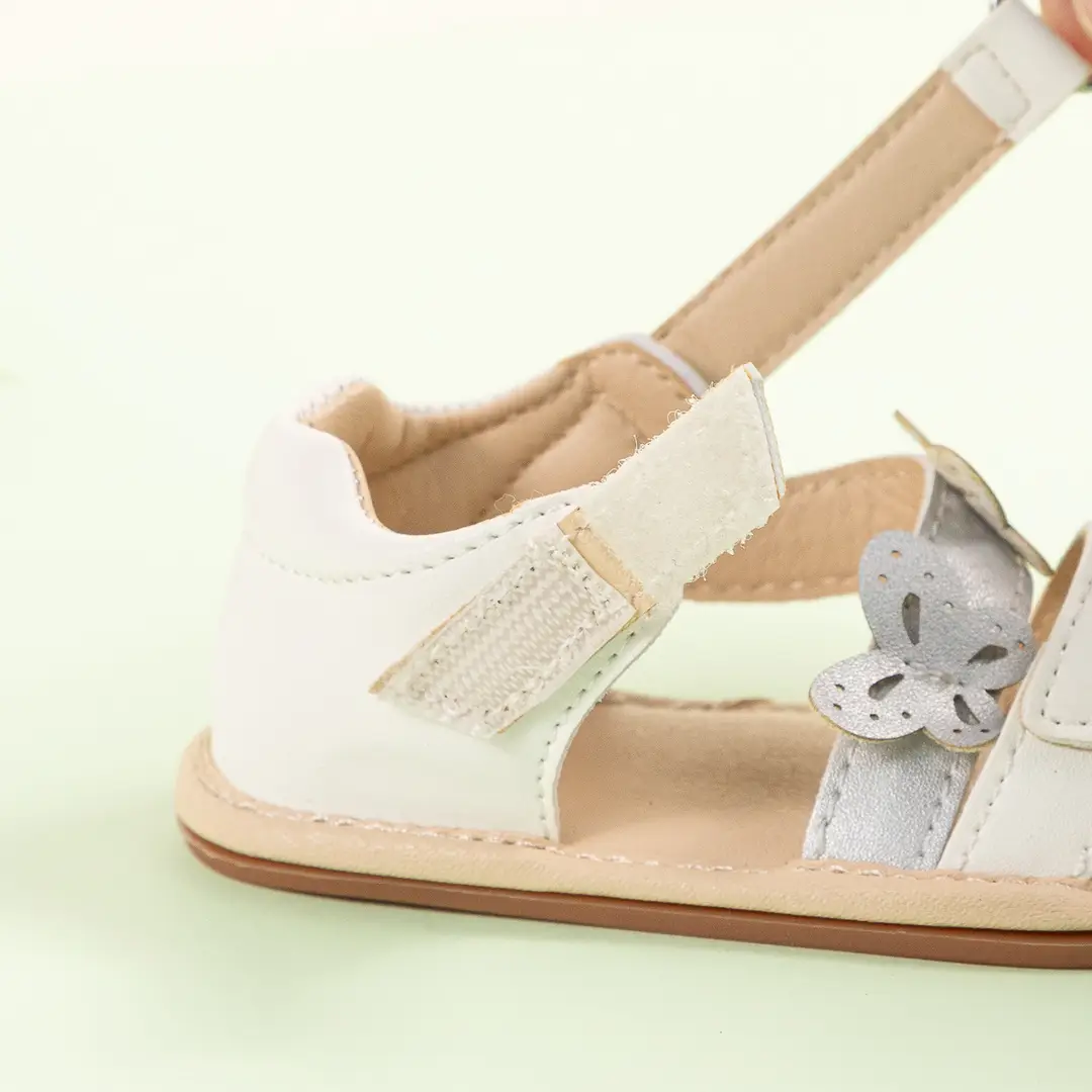 Cross-border New Baby Girl Sandals 2025 Summer Baby Toddler Shoes Korean Style Butterfly Velcro Baby Shoes — feature 8