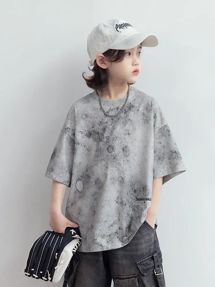 Boys Cotton T-Shirt Summer 2026 Kids Wear - Image 3