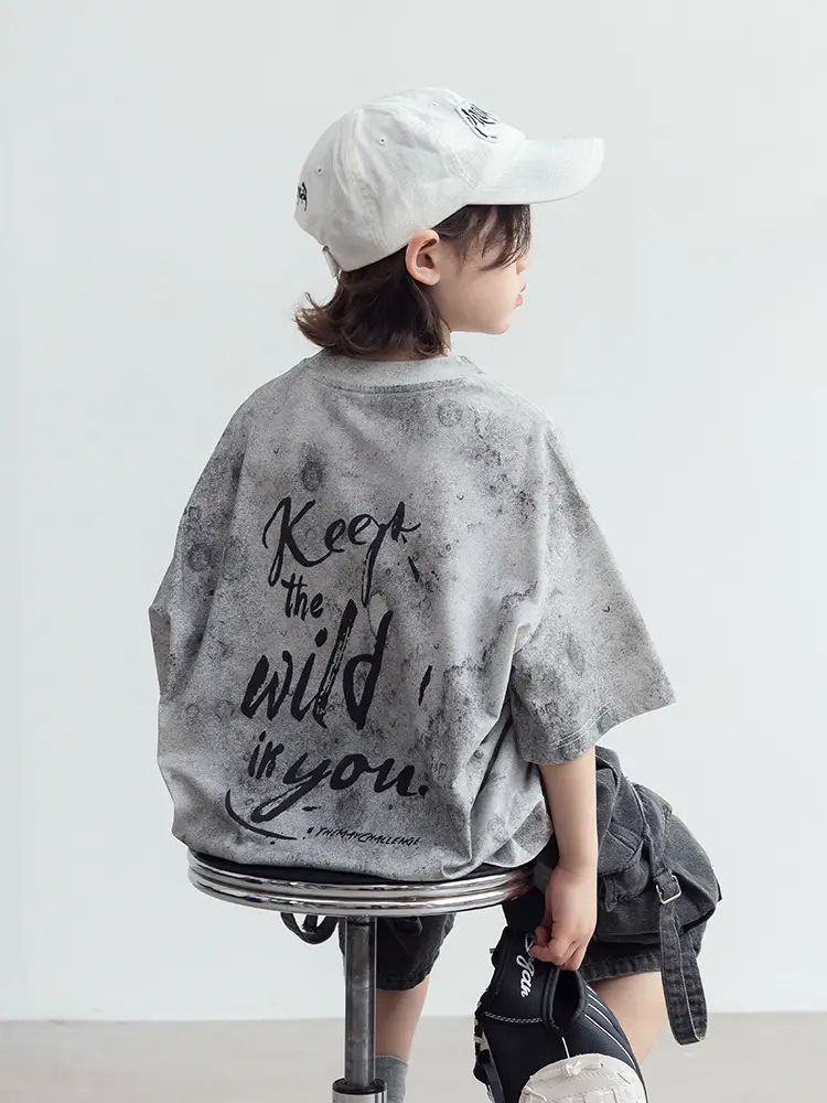 Boys Cotton T-Shirt Summer 2026 Kids Wear - Image 4