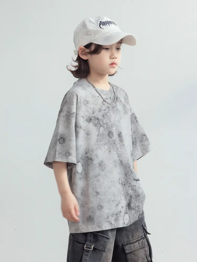 Boys Cotton T-Shirt Summer 2026 Kids Wear - Image 5