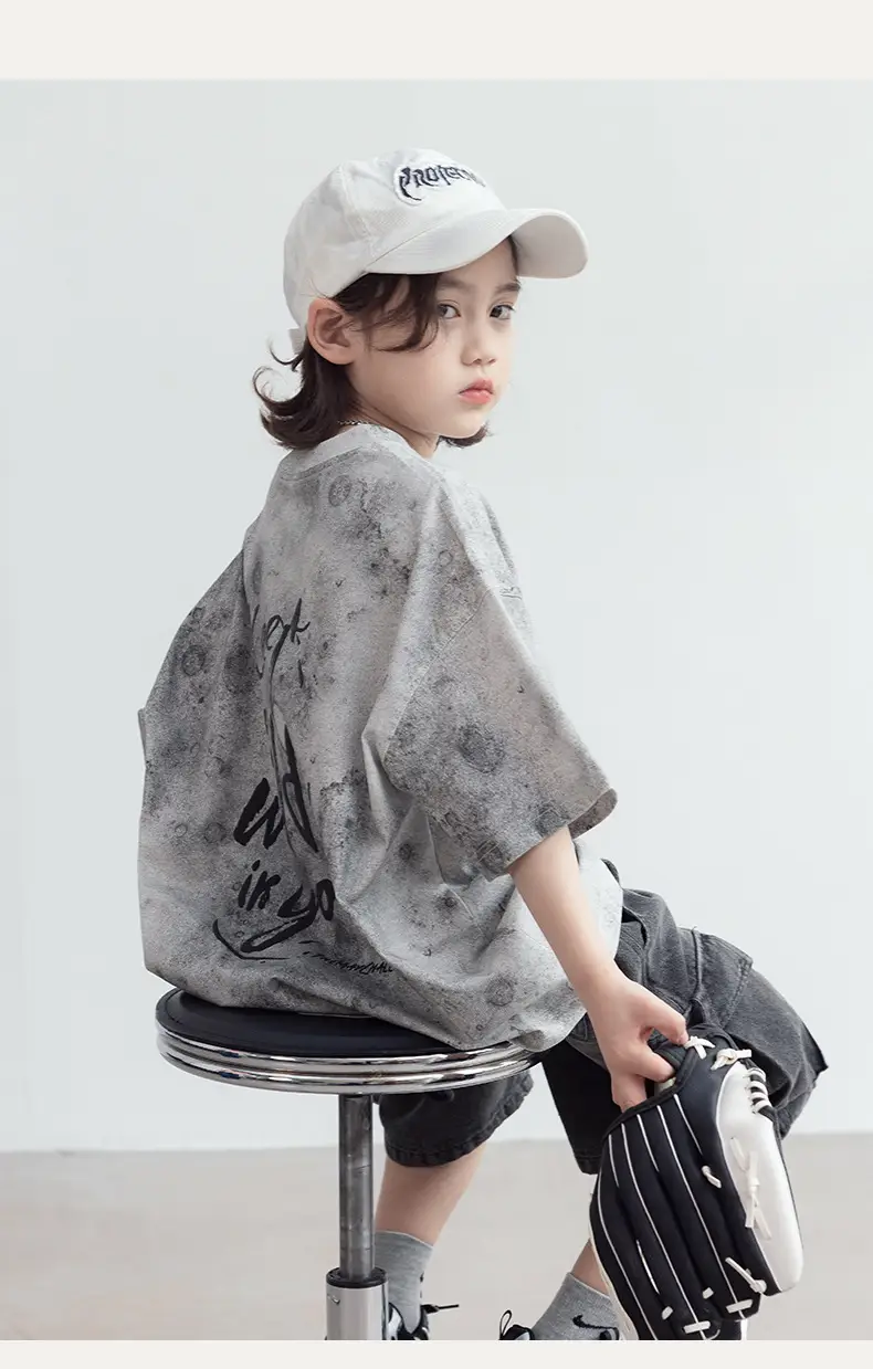 Boys Cotton T-Shirt Summer 2026 Kids Wear — feature 9