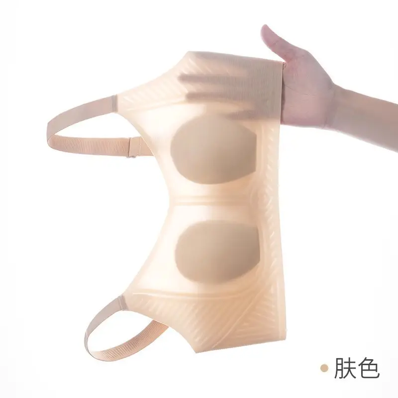 Women's Breathable, Ultra-Thin, Breathable, Wire-Free, Anti-Sagging, Traceless Summer Adjustable Bra for Women with Big Breasts and Small Breasts