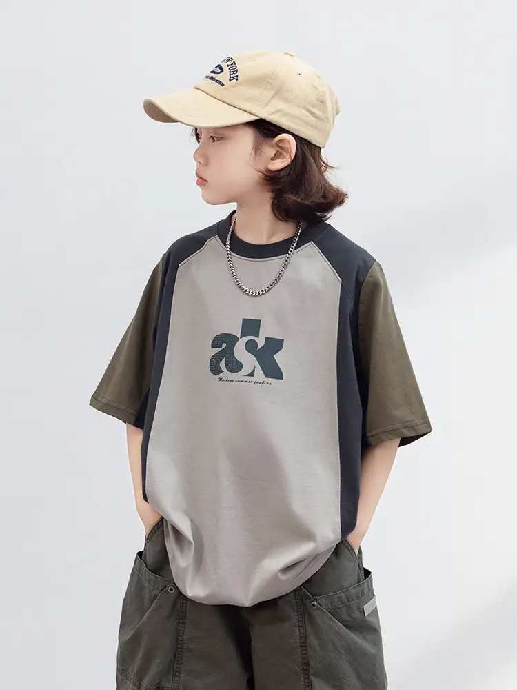 Boys T-Shirt Short Sleeve Cotton Summer 2026 - Image 2