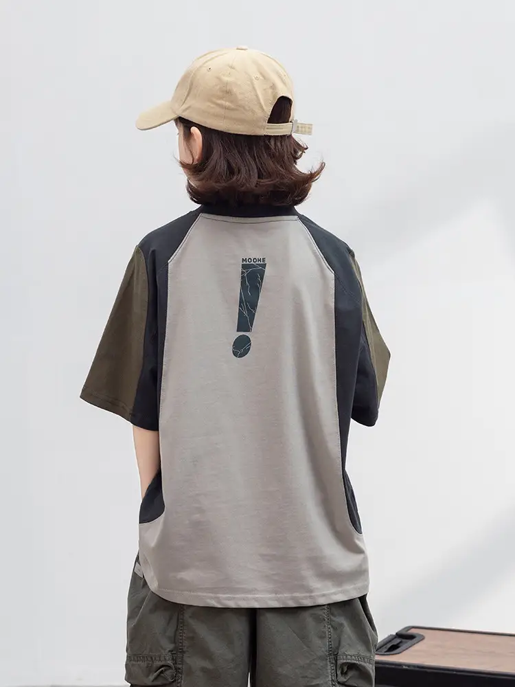 Boys T-Shirt Short Sleeve Cotton Summer 2026 - Image 5