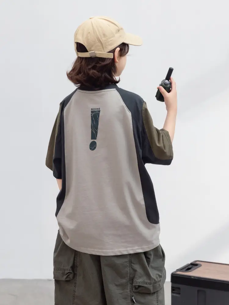 Boys T-Shirt Short Sleeve Cotton Summer 2026 - Image 6