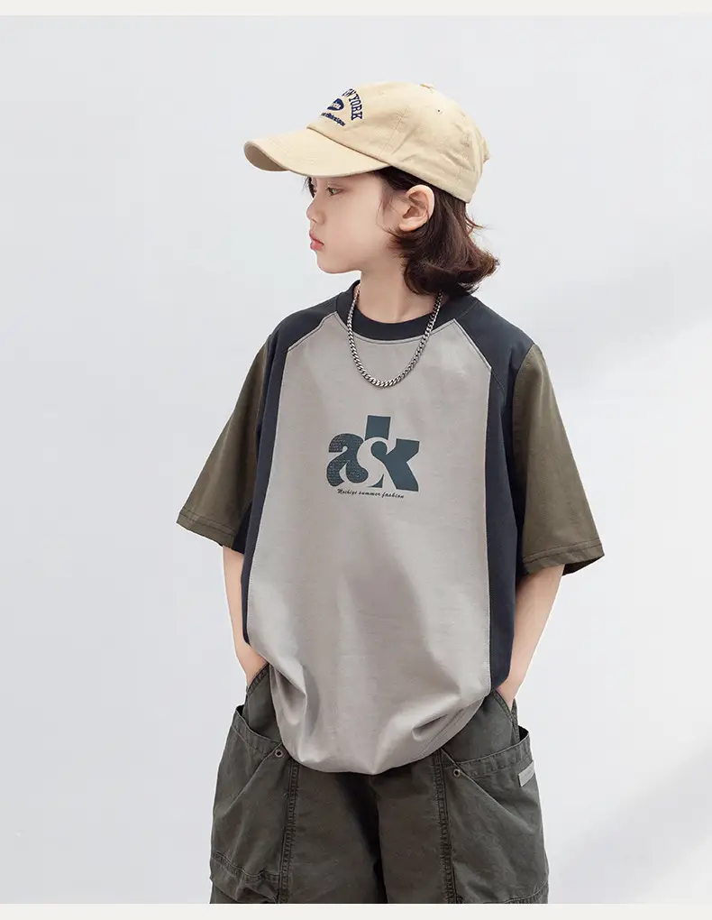 Boys T-Shirt Short Sleeve Cotton Summer 2026 β feature 11