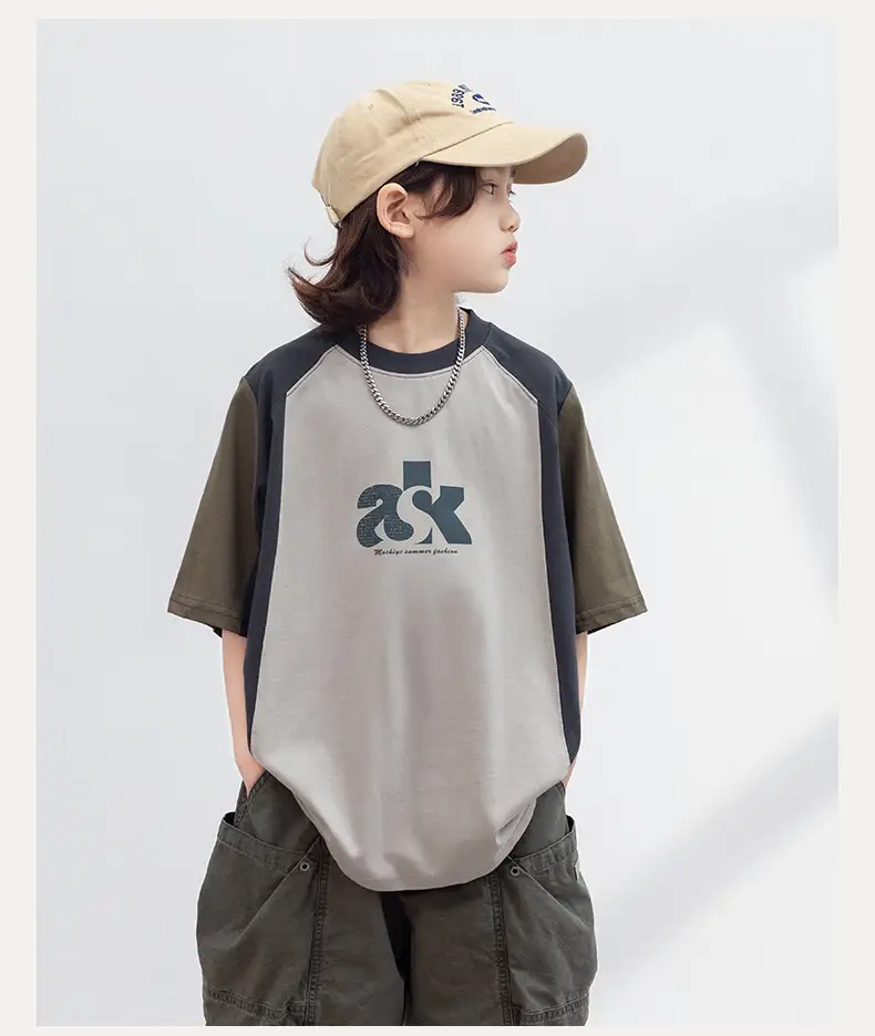 Boys T-Shirt Short Sleeve Cotton Summer 2026 β feature 6