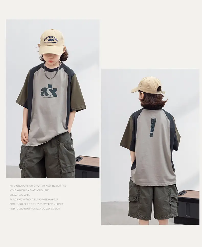 Boys T-Shirt Short Sleeve Cotton Summer 2026 β feature 7