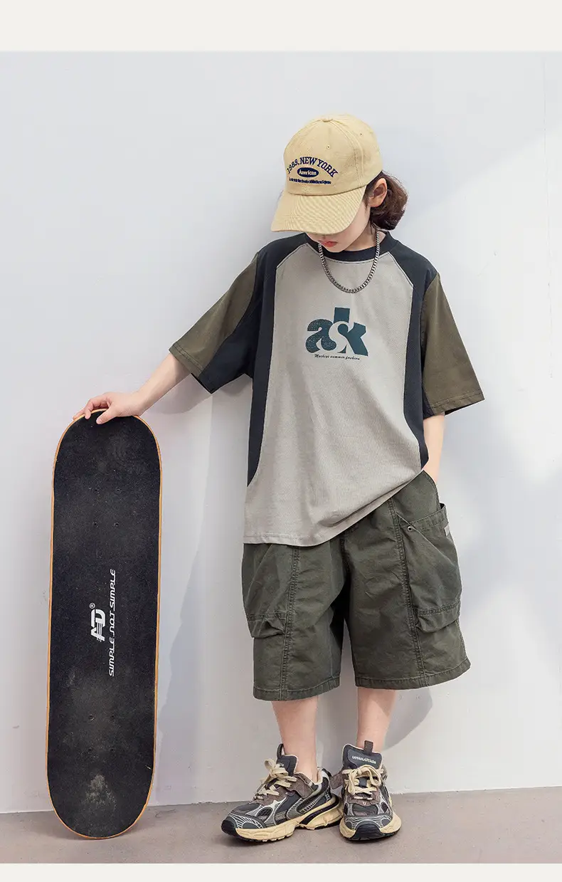 Boys T-Shirt Short Sleeve Cotton Summer 2026 β feature 9
