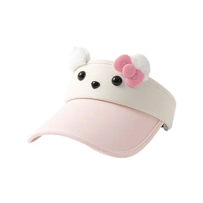 Cute Puppy Sun Hat for Girls Women Cycling Outdoor - Image 6