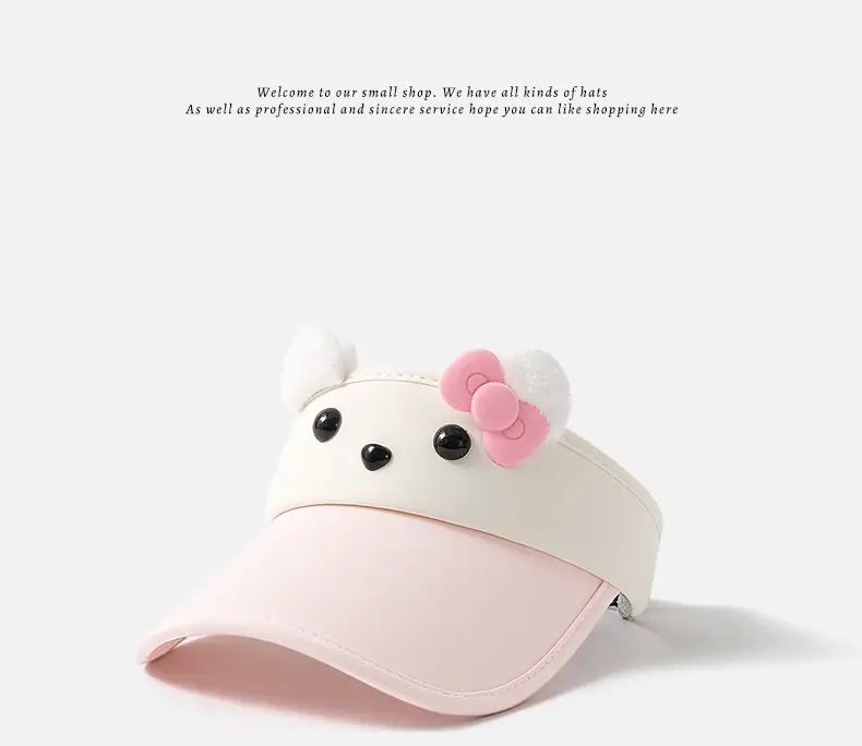 Cute Puppy Sun Hat for Girls Women Cycling Outdoor — feature 10