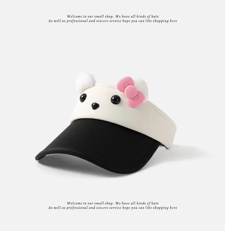 Cute Puppy Sun Hat for Girls Women Cycling Outdoor — feature 11