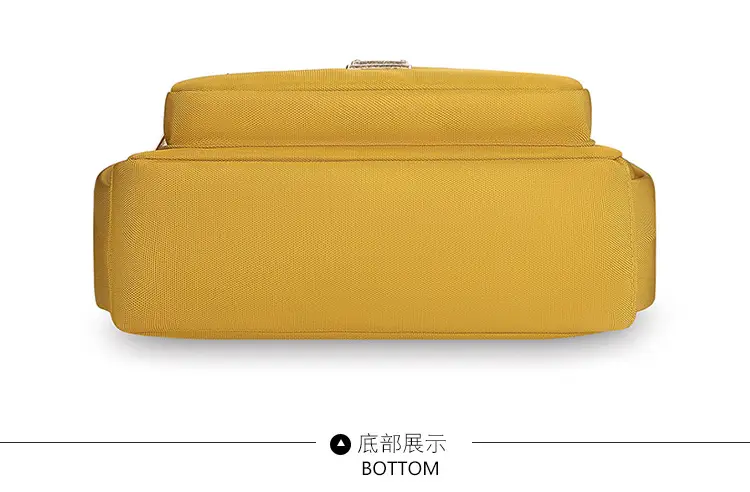 Women's Multi-compartment Crossbody Bag Yellow Multi Color — feature 21