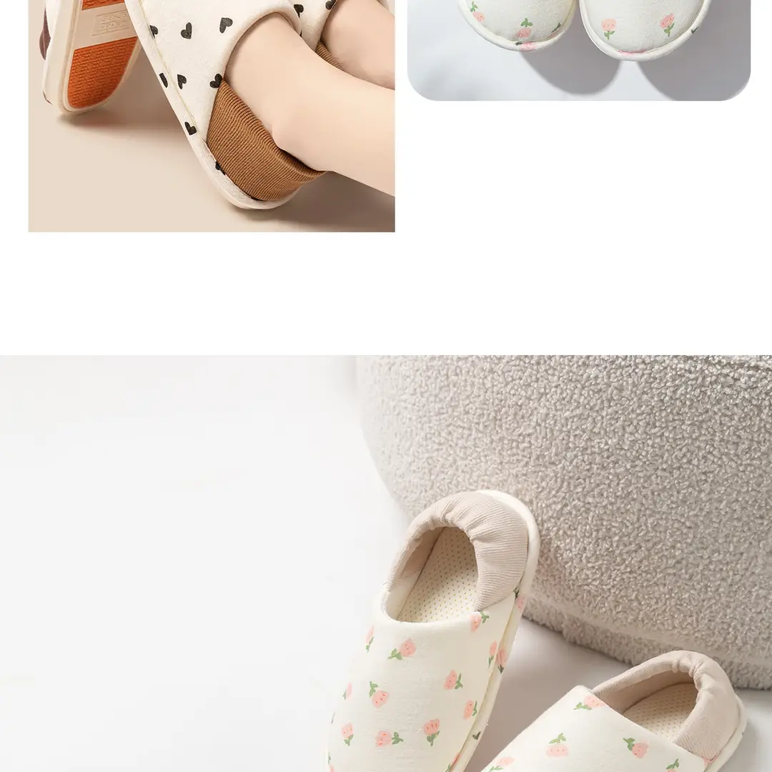 Lidani Thin Postpartum Shoes for Pregnant Women, Spring & Fall Comfortable Cotton Slippers for Women, Postpartum Slippers with Heel, Non-Slip Outer Wear Cotton Slippers — feature 21