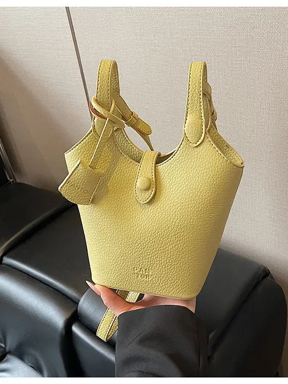 Women's Crossbody Vegetable Basket Bag Yellow 2026 - Image 5