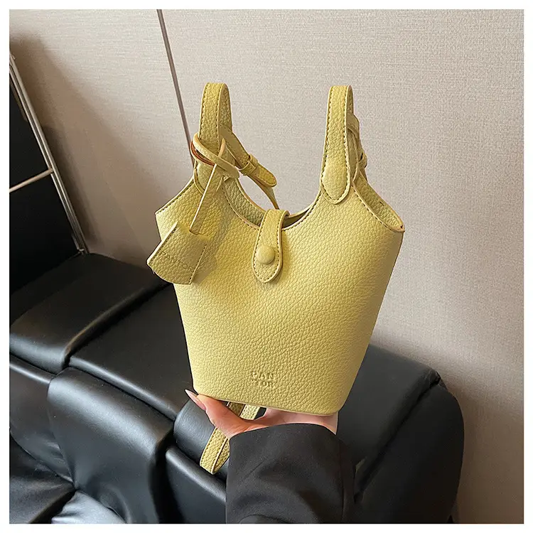 Women's Crossbody Vegetable Basket Bag Yellow 2026 — feature 14