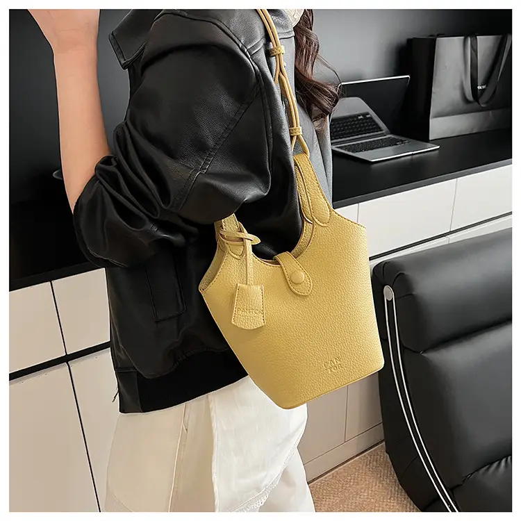 Women's Crossbody Vegetable Basket Bag Yellow 2026 — feature 22