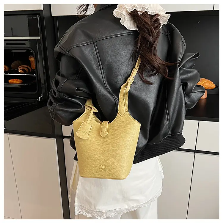 Women's Crossbody Vegetable Basket Bag Yellow 2026 — feature 24