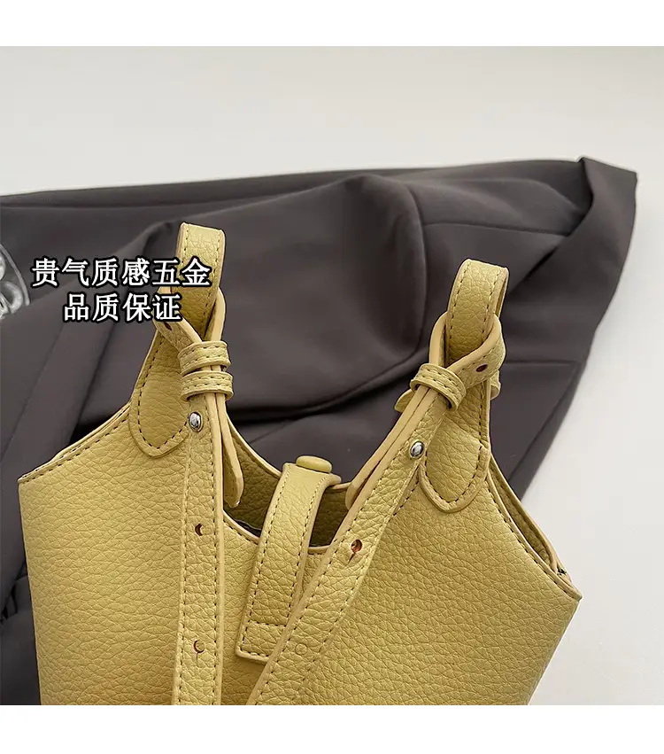 Women's Crossbody Vegetable Basket Bag Yellow 2026 — feature 4