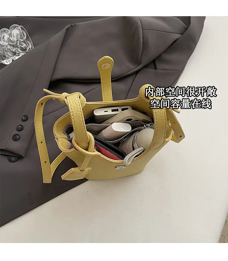 Women's Crossbody Vegetable Basket Bag Yellow 2026 — feature 7