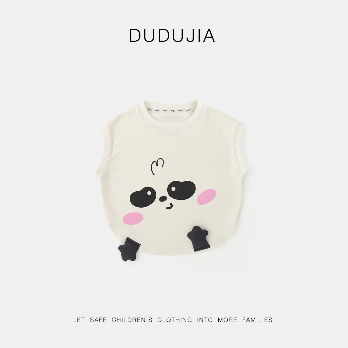 Dudujia Kids Sleeveless Vest Summer Cotton Wild West Print