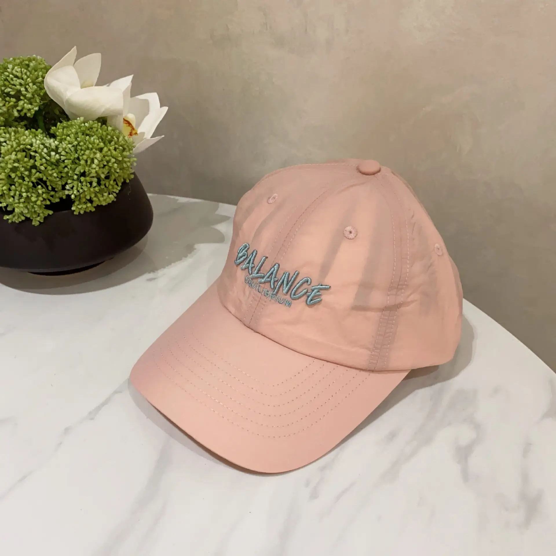 Korean Style Thin Sun Hat for Men Women Purple Brown Embroidery - Image 7